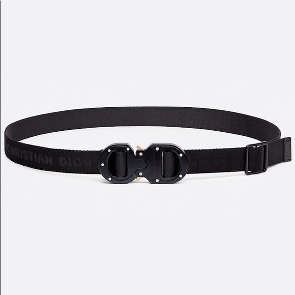christian dior nylon belt